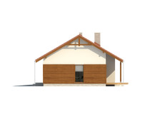 Projekt domu Gaja 2 drewniana